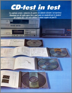 CD-Test in test - Confronto tra 4 CD Test (Philips, Denon, Technics ...